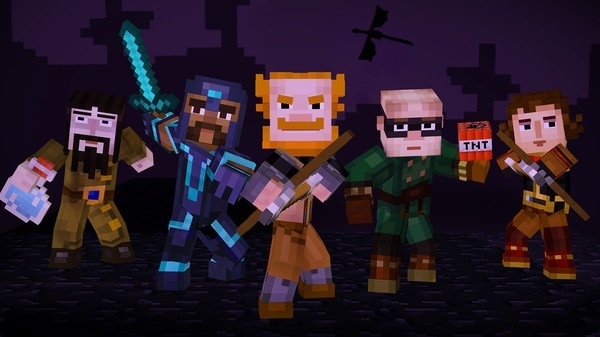 Screenshot for Minecraft: Story Mode - Episode 4: A Block and a Hard Place on Xbox One