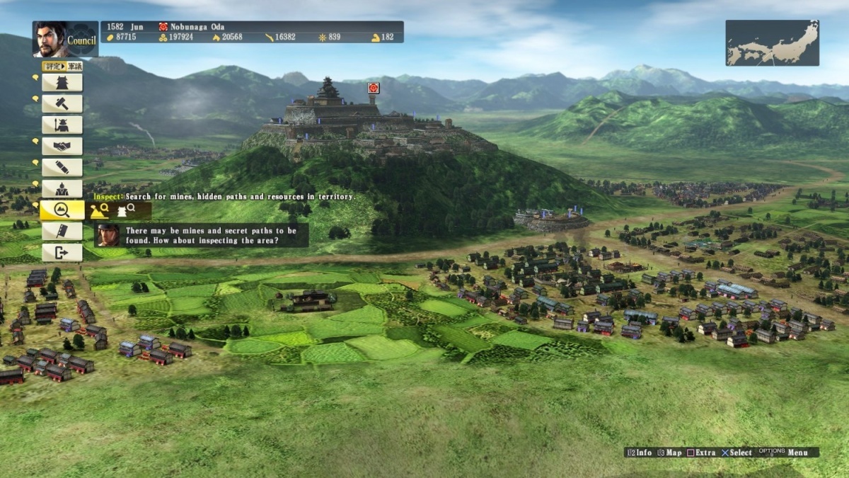 Screenshot for Nobunaga's Ambition: Sphere of Influence on PlayStation 4