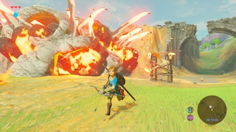 Screenshot for The Legend of Zelda: Breath of the Wild on Wii U