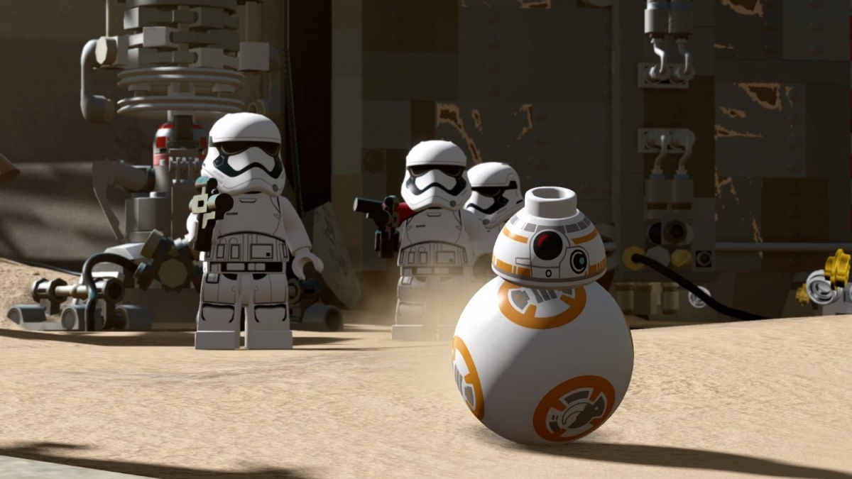 Screenshot for LEGO Star Wars: The Force Awakens on Wii U