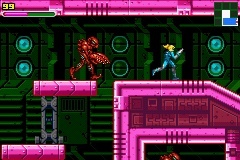 Screenshot for Metroid: Zero Mission on Game Boy Advance