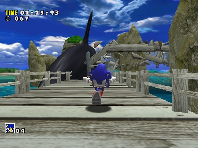 Screenshot for Sonic Adventure on Dreamcast