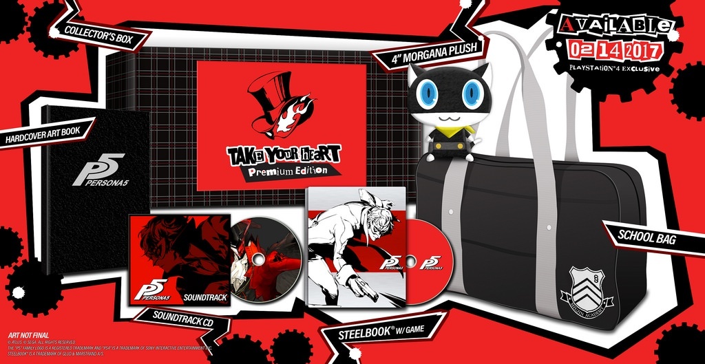 Image for Persona 5 Releasing February 14th in North America