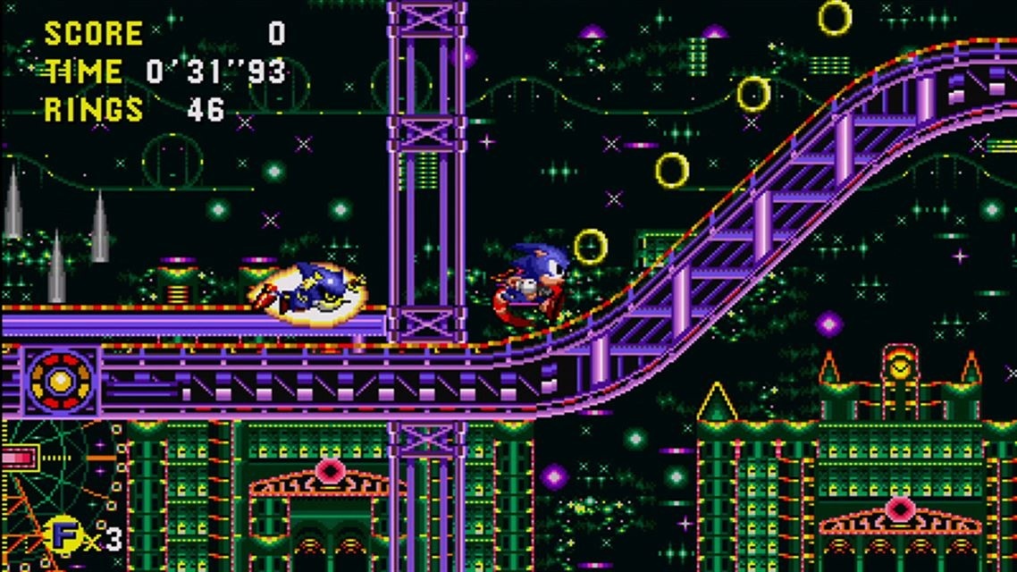 Screenshot for Sonic CD on PlayStation 3