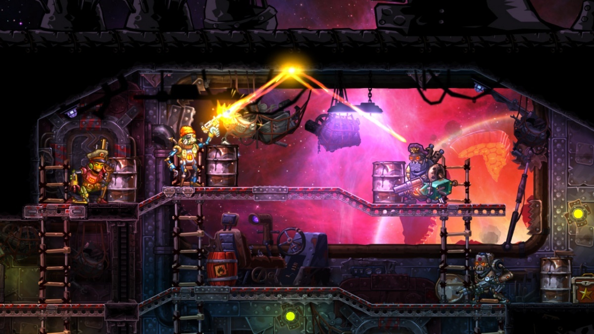 Screenshot for SteamWorld Heist on PlayStation 4