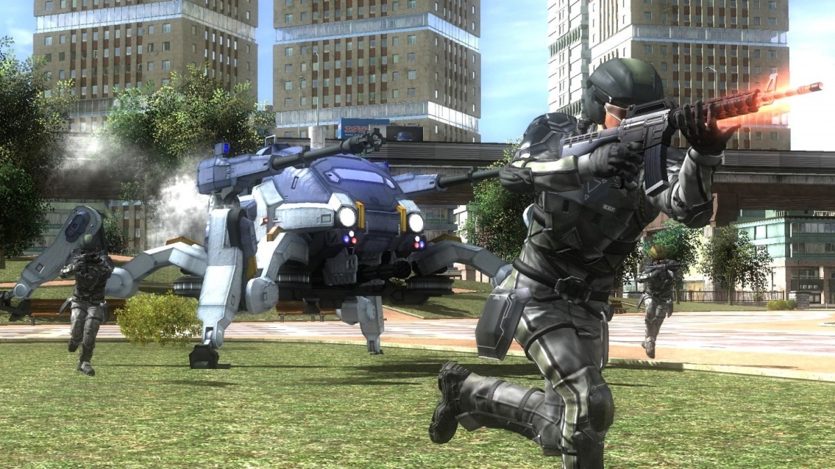 Screenshot for Earth Defense Force 4.1: The Shadow of New Despair on PlayStation 4