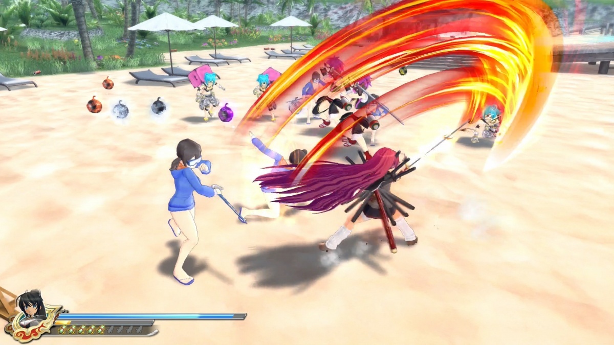 Screenshot for Senran Kagura: Estival Versus on PS Vita