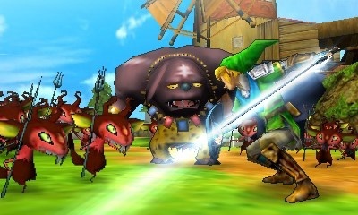 Screenshot for Hyrule Warriors Legends on Nintendo 3DS