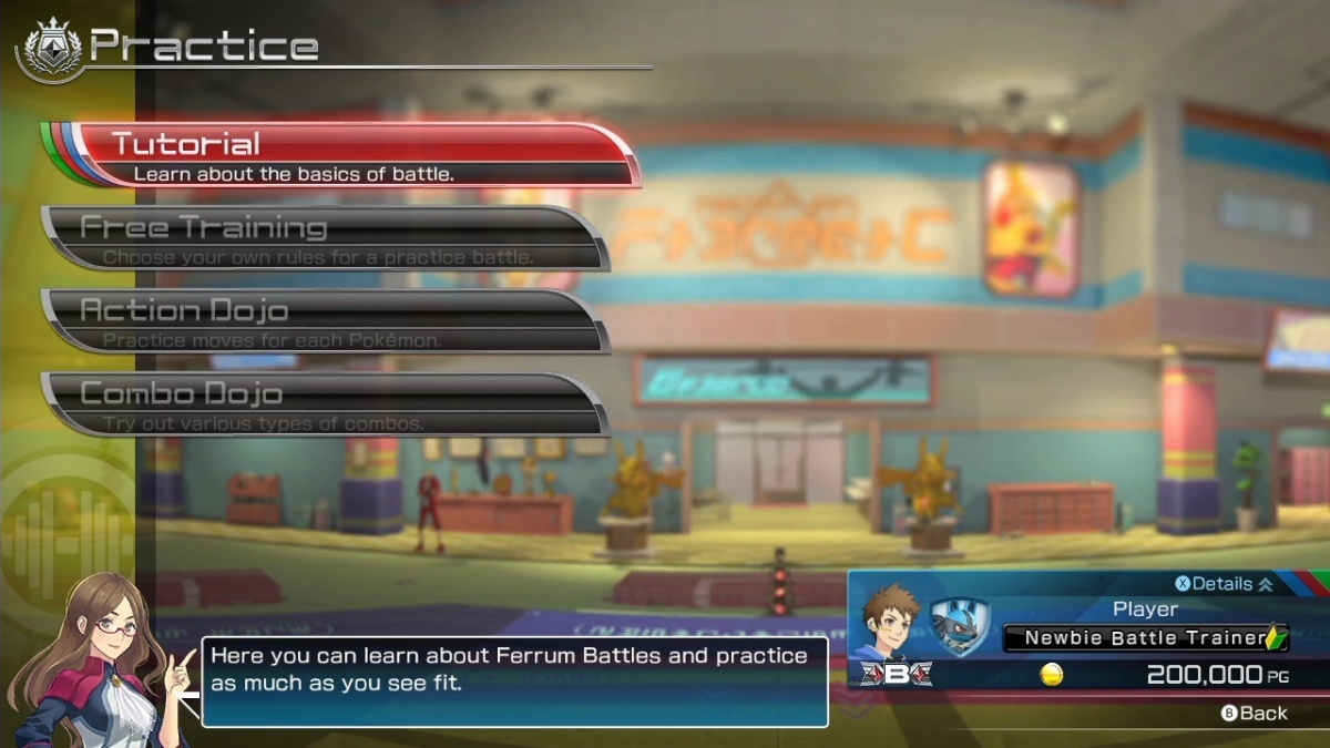 Screenshot for Pokkén Tournament on Wii U