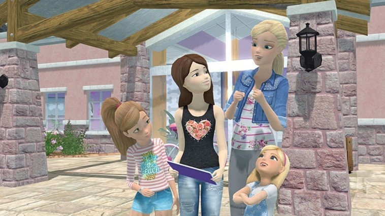 Screenshot for Barbie and Her Sisters: Puppy Rescue on Wii U