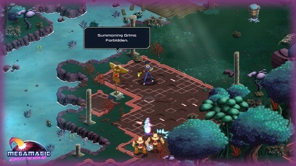 Screenshot for Megamagic: Wizards of the Neon Age on PC