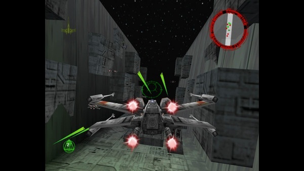 Screenshot for Star Wars: Rogue Squadron 3D on PC