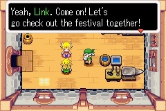 Screenshot for The Legend of Zelda: The Minish Cap on Game Boy Advance