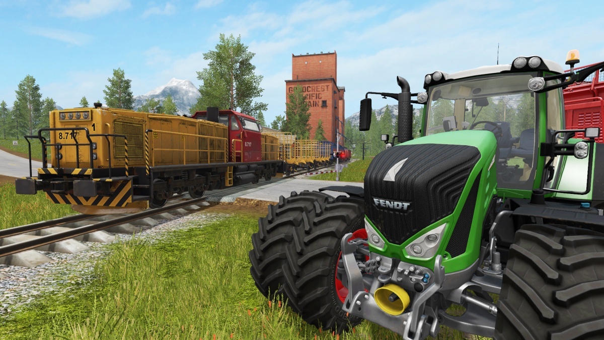 Screenshot for Farming Simulator 17 on PlayStation 4