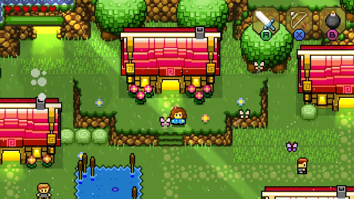 Screenshot for Blossom Tales: The Sleeping King on Nintendo Switch