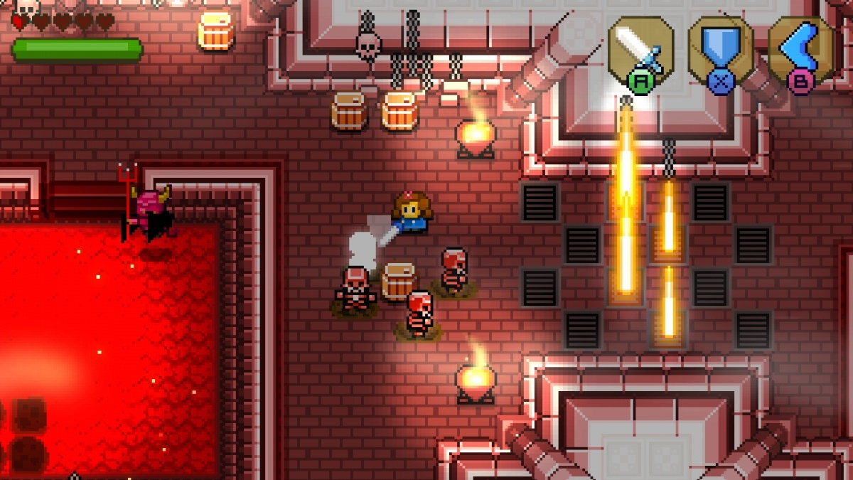 Screenshot for Blossom Tales: The Sleeping King on Nintendo Switch