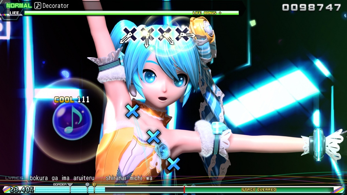 Screenshot for Hatsune Miku: Project Diva Future Tone on PlayStation 4