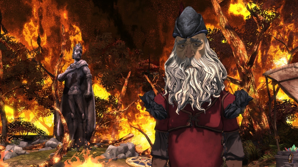 Screenshot for King's Quest: Chapter 5 - The Good Knight on PlayStation 4