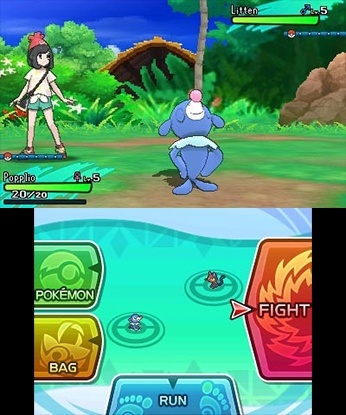 Screenshot for Pokémon Sun on Nintendo 3DS