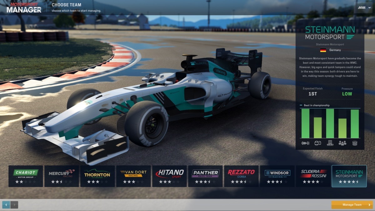 Screenshot for Motorsport Manager on PC