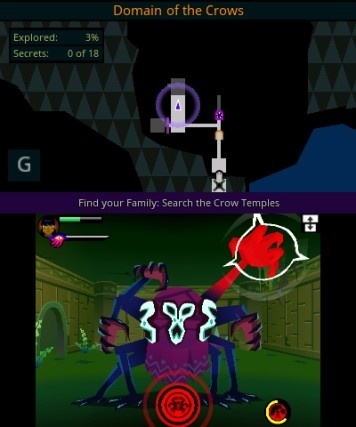 Screenshot for Severed on Nintendo 3DS