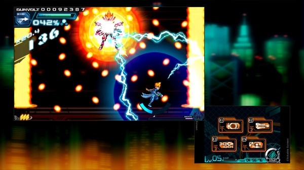 Screenshot for Azure Striker Gunvolt on PC