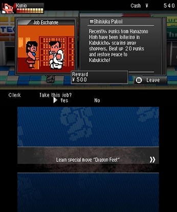 Screenshot for River City: Tokyo Rumble on Nintendo 3DS