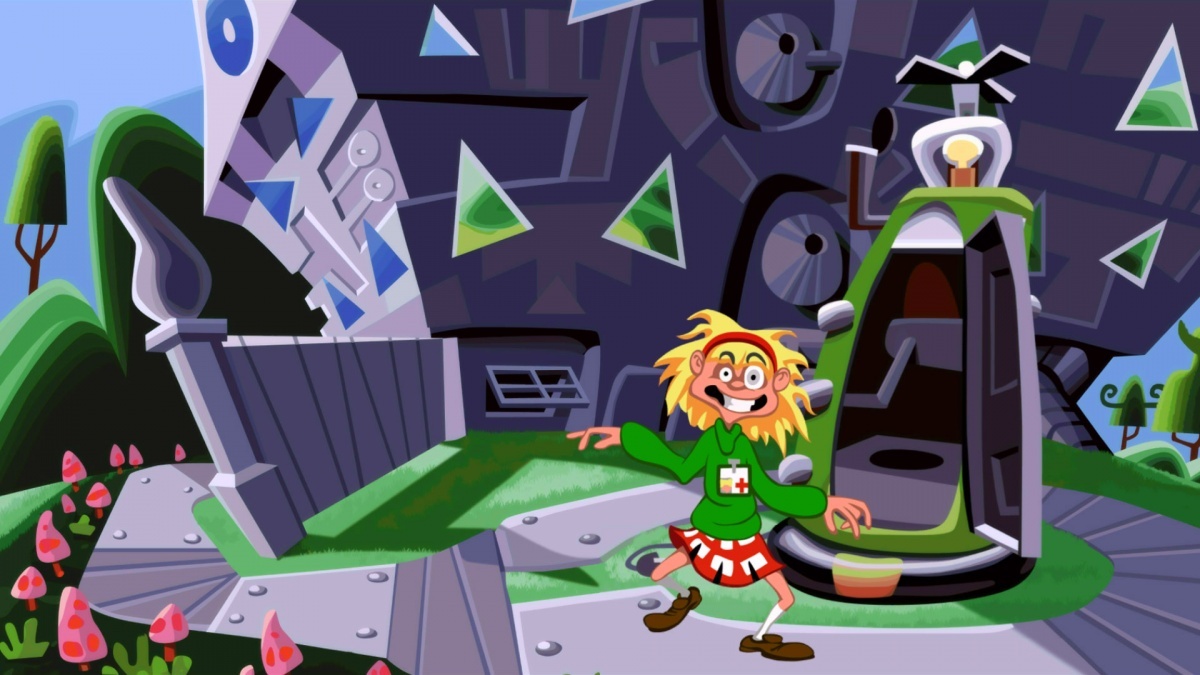 Screenshot for Day of the Tentacle Remastered on PlayStation 4