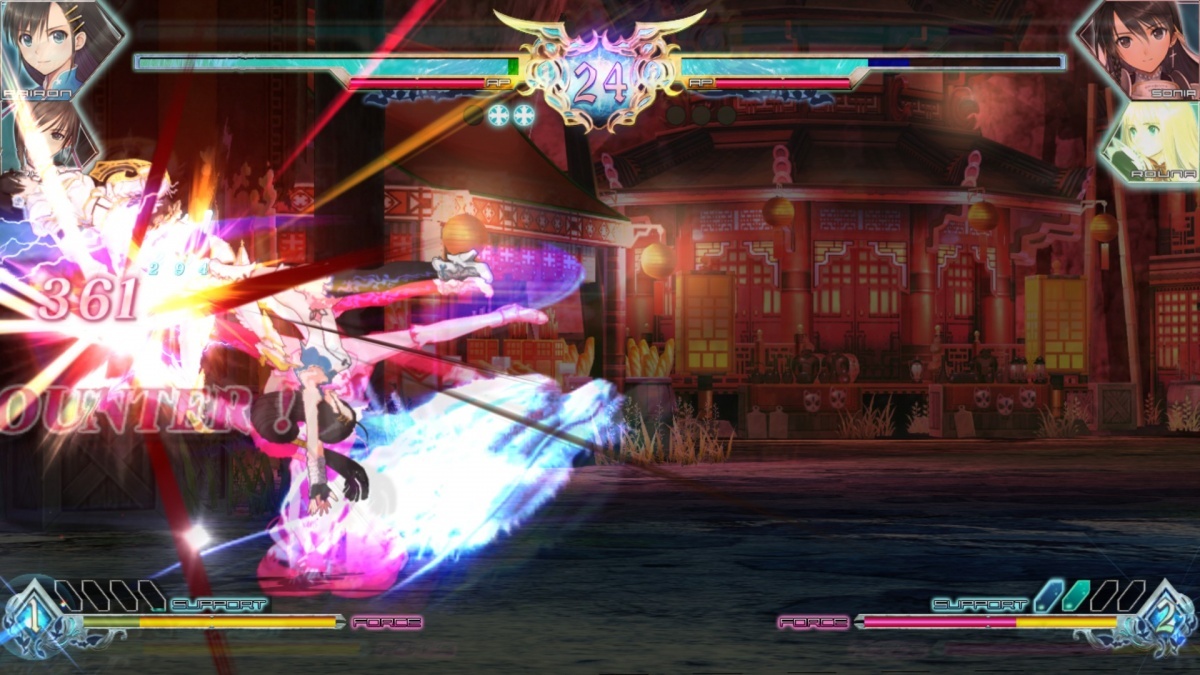 Screenshot for Blade Arcus from Shining: Battle Arena on PC