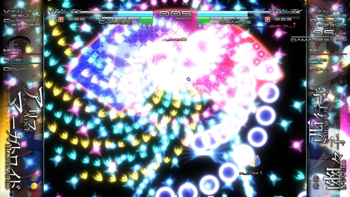 Screenshot for Touhou Genso Rondo: Bullet Ballet  on PlayStation 4