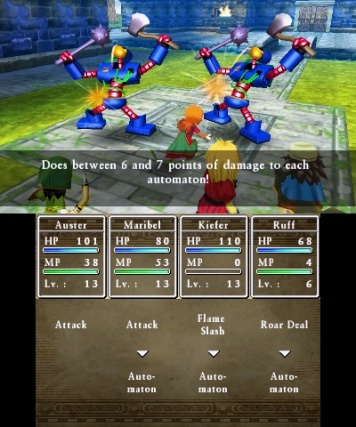 Screenshot for Dragon Quest VII: Fragments of the Forgotten Past on Nintendo 3DS