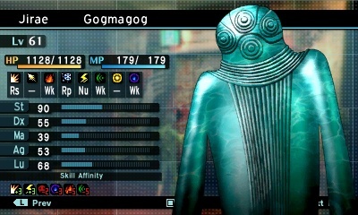 Screenshot for Shin Megami Tensei IV: Apocalypse on Nintendo 3DS