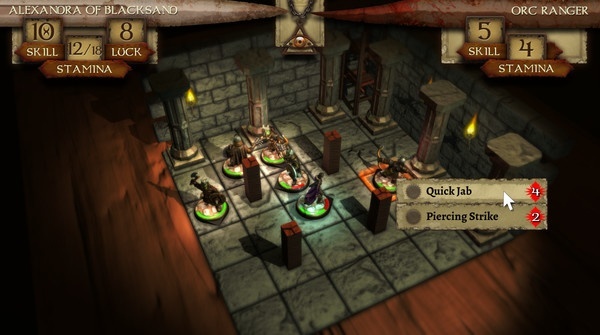 Screenshot for The Warlock of Firetop Mountain on PC