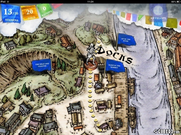 Screenshot for Sorcery! 2 on iOS