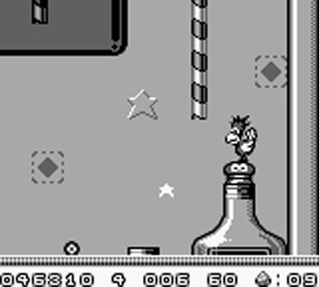 Screenshot for Alfred Chicken on Game Boy