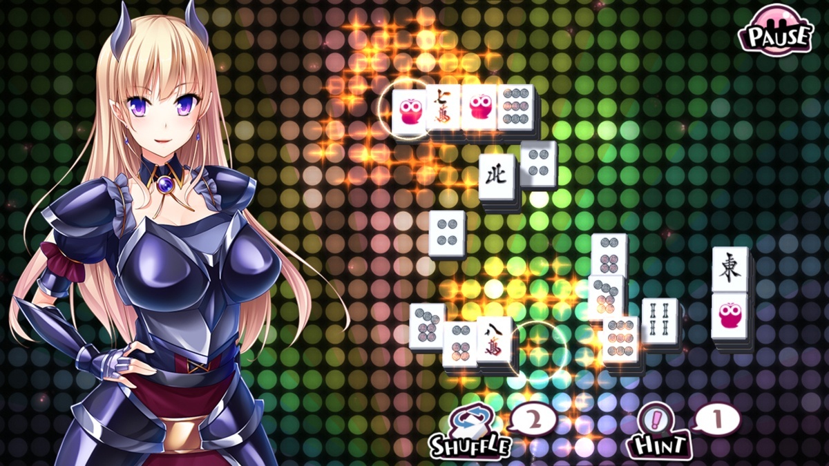 Screenshot for Delicious! Pretty Girls Mahjong Solitaire on Android