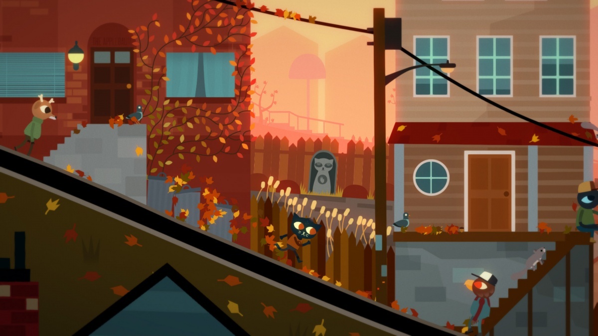 Screenshot for Night in the Woods on Nintendo Switch