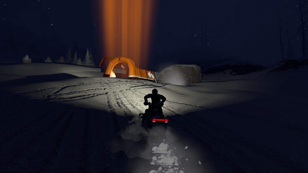 Screenshot for Snow Moto Racing Freedom on PC