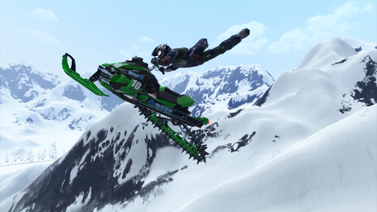 Screenshot for Snow Moto Racing Freedom on PC