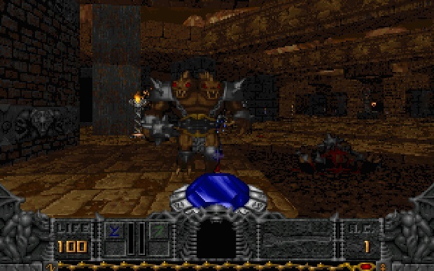 Screenshot for HeXen: Deathkings of the Dark Citadel on PC