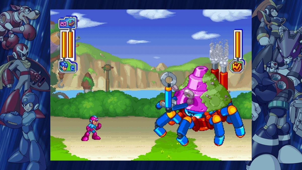 Screenshot for Mega Man Legacy Collection 2 on PlayStation 4