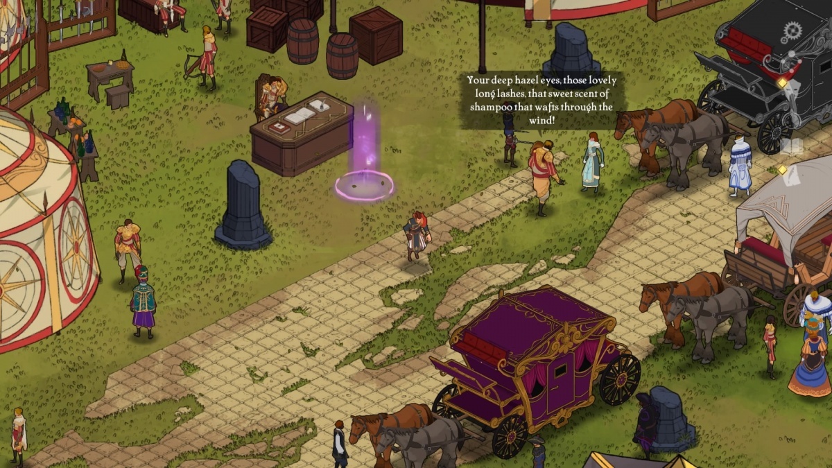 Screenshot for Masquerada: Songs and Shadows on Xbox One