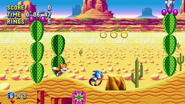 Screenshot for Sonic Mania on PlayStation 4