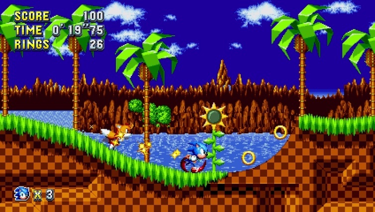 Screenshot for Sonic Mania on Nintendo Switch