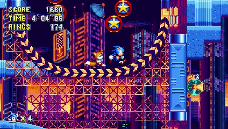 Screenshot for Sonic Mania on PlayStation 4