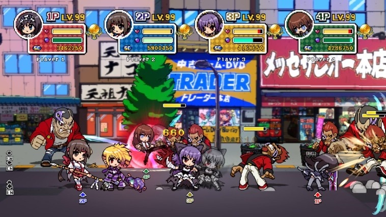 Screenshot for Phantom Breaker: Battle Grounds Overdrive on Nintendo Switch