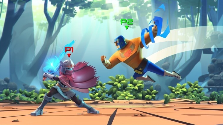 Screenshot for Brawlout on Nintendo Switch