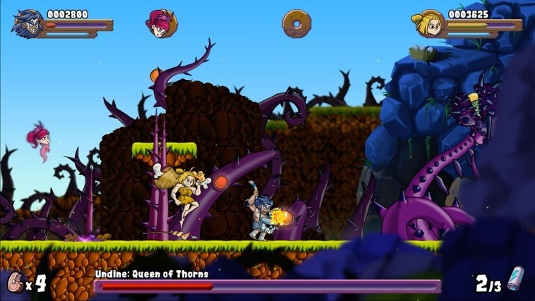 Screenshot for Caveman Warriors on Nintendo Switch