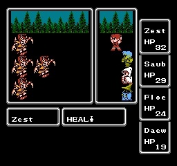 Screenshot for Final Fantasy on NES