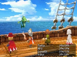 Screenshot for Final Fantasy III on Nintendo DS